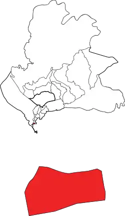 Location of El Chorrillo