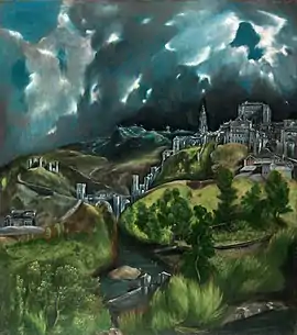 Image 51View of Toledo by El Greco, between 1596 and 1600 (from History of Spain)