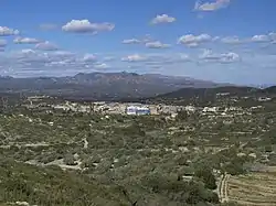 El Perelló with the Serra del Boix in the background