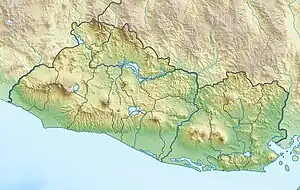 El Potrero River is located in El Salvador