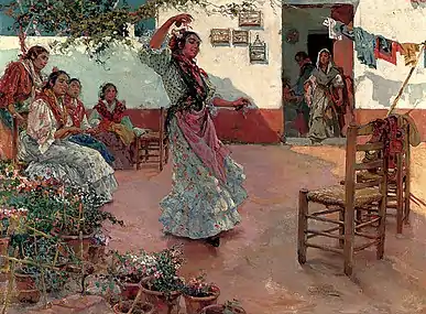 "El baile flamenco"