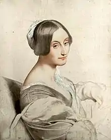 His daughter, Élisa, Marquise de Ganay, c. 1830.