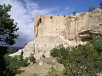 Sandstone bluff at El Morro