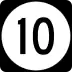 M10 Road shield