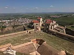 Living quarters with view of Elvas