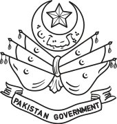 Emblem of the dominion of Pakistan (1947–1954)