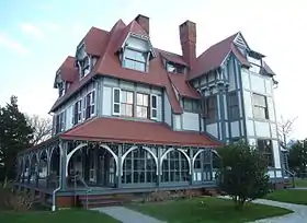 Emlen Physick Estate in Cape May Historic District, New Jersey, by Frank Furness