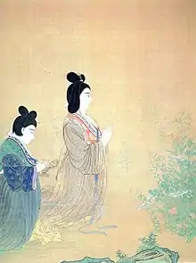 Empress Kōmyō (1897) by Shimomura Kanzan (Museum of the Imperial Collections)