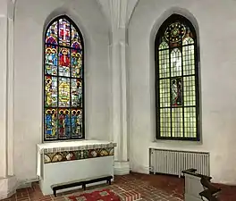 Stained glass windows