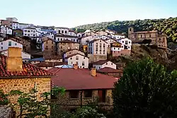 Skyline of Ortigosa de Cameros