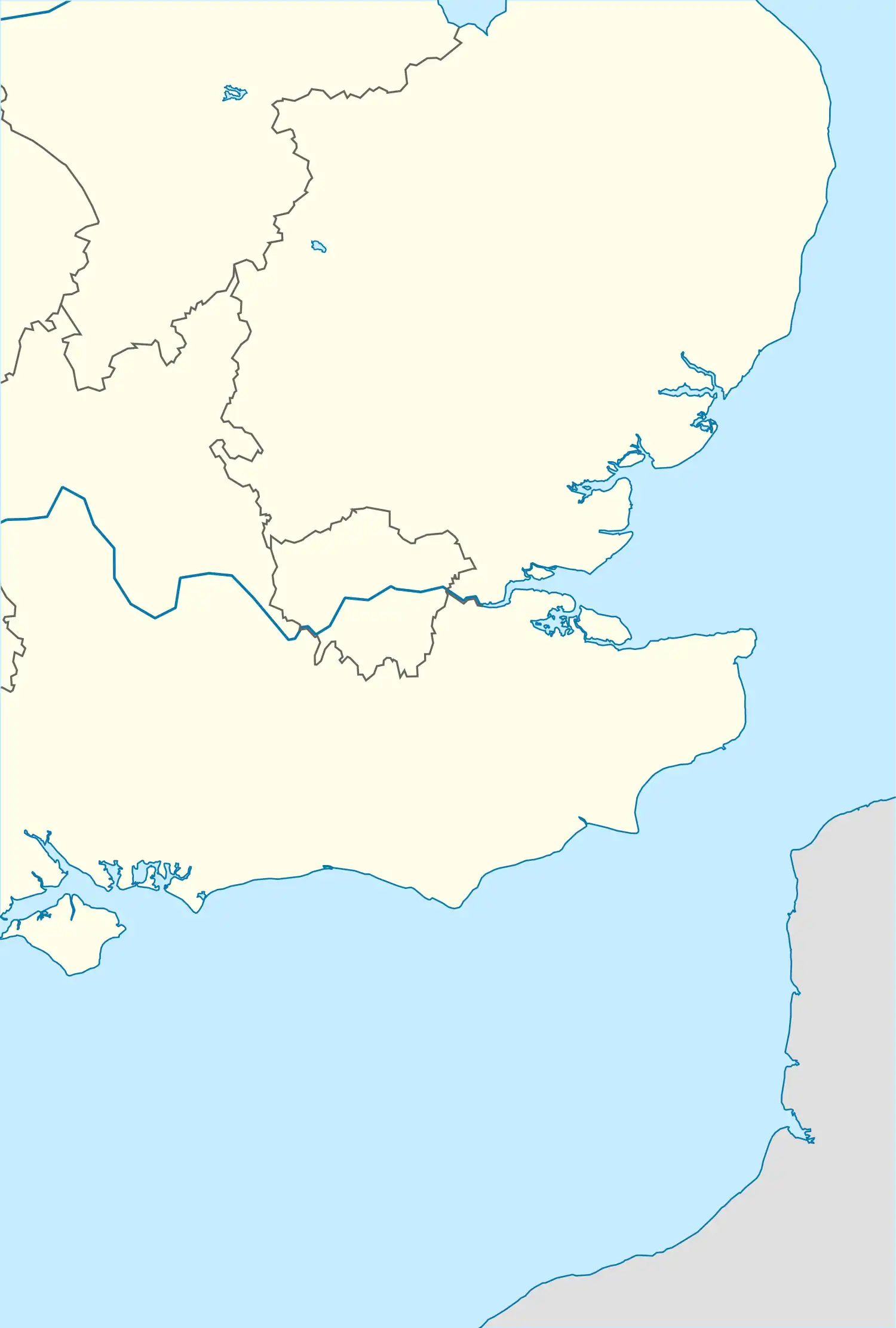 National League 2 East is located in Southeast England