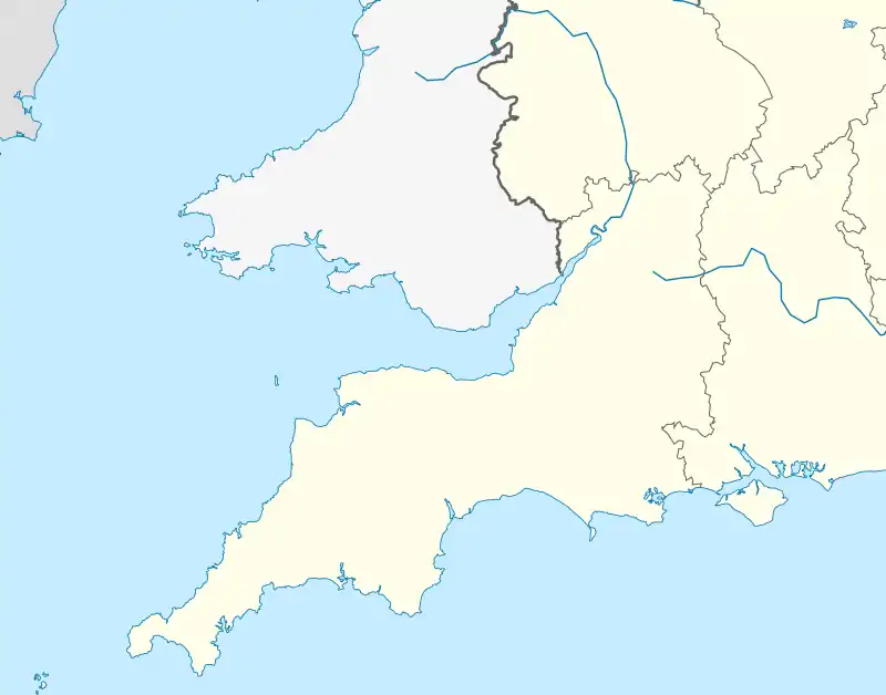 2017–18 Southern Football League is located in Southwest England