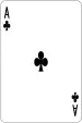 Ace of clubs