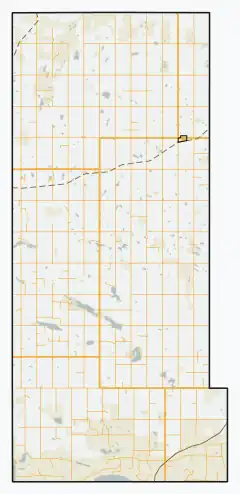 Rural Municipality of Enterprise No. 142 is located in Enterprise No. 142