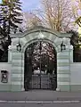 Entrance gate of the City park