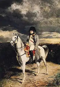 "Napoleon I in 1814", a portrait of Napoleon III's uncle, by Jean-Louis-Ernest Meissonier.