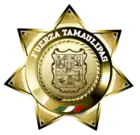 Logo and Vehicle Door decal of the Tamaulipas State Police "Fuerza Tamaulipas"