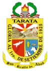 Coat of arms of Tarata