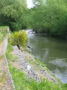 River Esk bank erosion