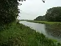 Esschestroom viewed downstream near Nemerlaer Castle in Haaren.