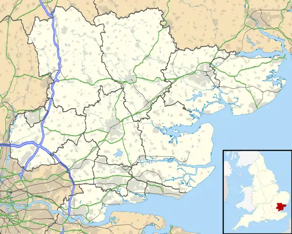 Wickham Bishops is located in Essex