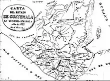 Image 11Guatemala territory during Rafael Carrera and Vicente Cerna conservative regimes. Soconusco territories were given to México in exchange for their support to the Liberal revolution in 1871 by Herrera-Mariscal treaty of 1882. (from History of Guatemala)