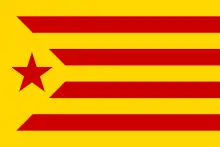 Flag of Catalan independence