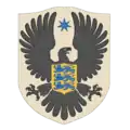 Alternative coat of arms of Estonia (vectorized), 1922. Author Günther Reindorff.