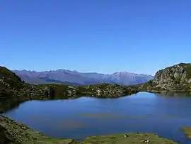 The "Etang d'Appy" in Summer