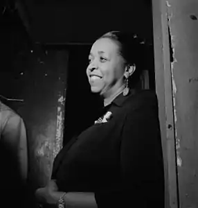 Image 70Ethel Waters, by William P. Gottlieb (restored by Adam Cuerden) (from Portal:Theatre/Additional featured pictures)