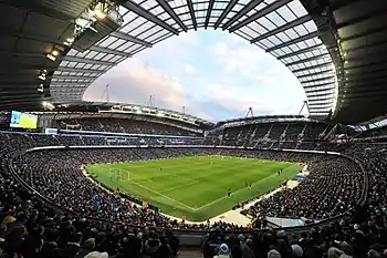 Image 38The City of Manchester Stadium, the main venue of the 2002 Commonwealth Games and home to Manchester City F.C. (from Greater Manchester)