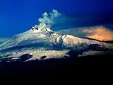 Etna, the highest active volcano in Europe.