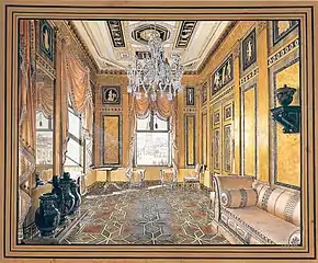 Etruscan room (c.1840), by Friedrich Wilhelm Klose, Pottsdam, Germany