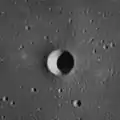 Lunar Orbiter 4 image of Euclides D