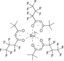 Skeletal formula of EuFOD