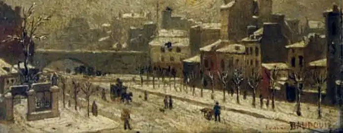 Paris street scene