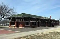 AT&SF Railroad Depot in Eureka (2013)