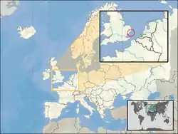 Location of Sealand