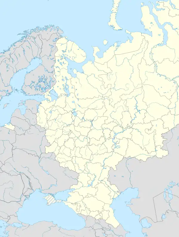 ARH is located in European Russia