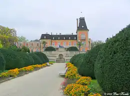 Palace of Euxinograd on the northern Black Sea coast of Bulgaria. Built between 1881-1885 as a summer residence of Ferdinand I of Bulgaria, today it is owned by the Bulgarian state.