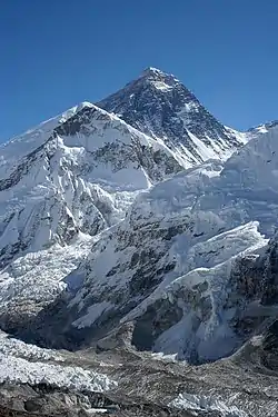 Mount Everest (Sagarmāthā/ Chomolungma), Nepal/Tibet