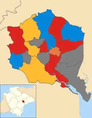 2006 results map