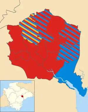 2016 results map