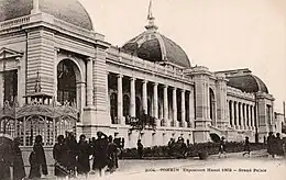 Photograph of the Grand Palais building in Hanoi