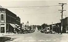 Mainstreet, Tripoli, Iowa 1920