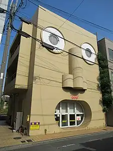 Face House, Kyoto, Japan, by Kazumasa Yamashita, 1974