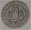 Tarasque on the city seal of Tarascon, 11, 12, 13th centuries (?)