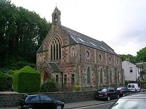 The old Saint Margaret's Church on the main road