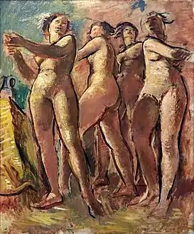 Diana with Three Women (c.1920)