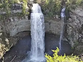 Photograph of Fall Creek Falls, the tallest waterfall in the eastern United States